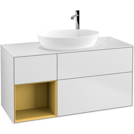 Villeroy & Boch F941HFMT Meuble sous-lavabo Finion F94 (1/2)