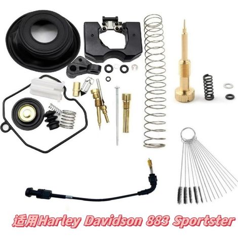 Kit de réparation de carburateur compatible avec Harley Davidson 883 Sportster