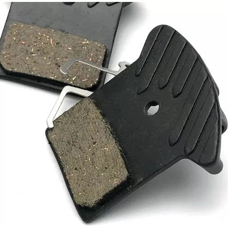 Plaquettes de frein RACEWORK J02A pour VTT, vélo de route et vélo de montagne, étriers de frein à disque, semelle en résine, freins hydrauliques pour vélo Shimano M8000 (1/5)