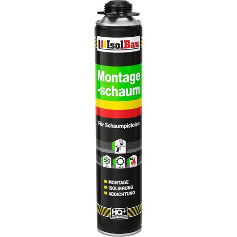 Bauschaum Pistolenschaum Montageschaum PU Schaum 1 x 750 ml Fensterschaum (1/5)