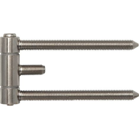 SFS Stahlzargenband (Türband) 3-teilig mit Aushängesicherung 18x61mm vernickelt (1/4)