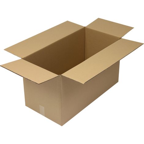 Faltkarton 2-wellig Maße 785x385x425 mm Qualität 2.35BC braun braun (1/2)