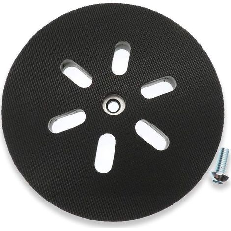 Disque Abrasif 150 mm Plateau Ponceuse Compatible avec Bosch GEX 150, GEX 150 AC, GEX 150 Turbo Ponceuse Dureté (1/5)
