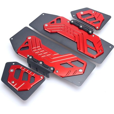 Pièces et accessoires de modification pour motos compatibles avec Honda ADV350 2022-2025 : repose-pieds et pédales en alliage d’aluminium.
