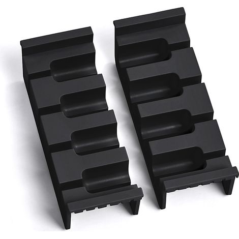 Messereinsatz für 150er Cuisio Schubladeneinsatz anthrazit 143 x 44 x 53 mm für 4 Messer (1/4)