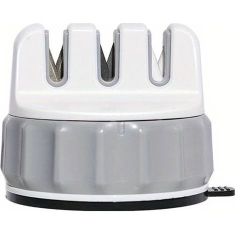 Mini affûteur couteaux pierre fixable ventouse - Ustensile cuisine adhésif ultra-adhérent
