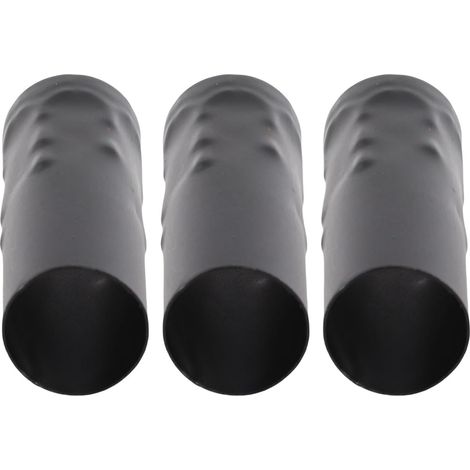 10 Manchons, Fer, Noir, Douille E14, 80mm, Pour Lustre Applique Suspension (1/5)