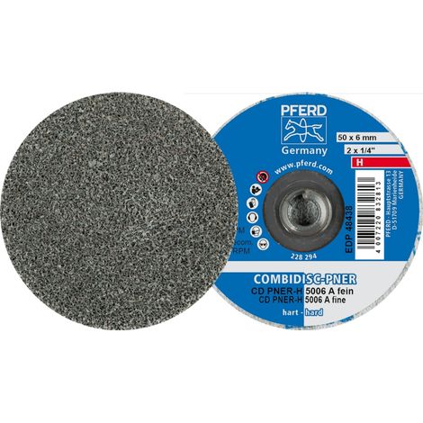 PFERD TOOLS COMBIDISC verpresste Vliesronde CD PNER Ø 50mm Hart A Fein für Finish 25 Stk (1/5)