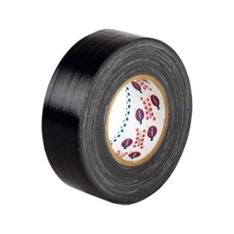 Eurocel SF 8001 cinta adhesiva de tela gaffer negra 150 mm x 10 m
