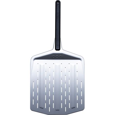 ooni P06401 pala para pizza perforada plateada 30 cm