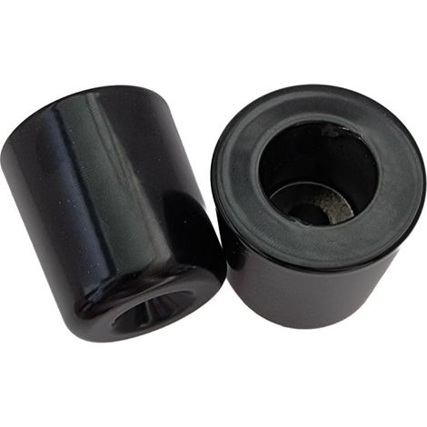 Contrappesi/terminali manubrio Biketec per BMW R 850/900/1150 e K 1200 (vedi descrizione aggiuntiva) neri 2402050000 (OEM: 32712313766)