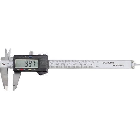 IBM BMI 760200 Calibrador Plateado Acero Inoxidable 200mm
