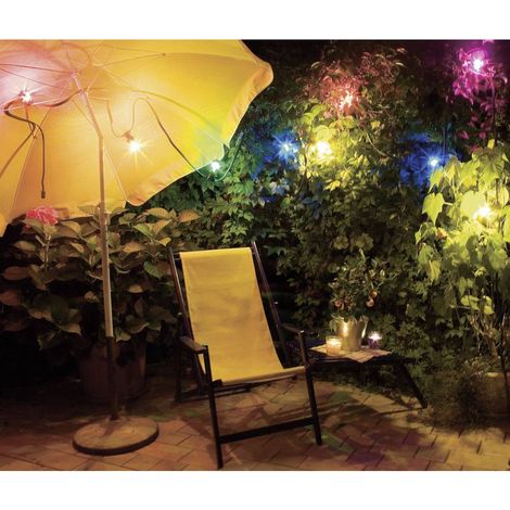 Eurolite 8711252197319 Catena luminosa decorativa Palla esterno rete elettrica Numero di lampadine 12 Lampada ad incand