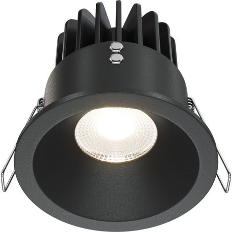 Maytoni Zoom Spot encastré extérieur noir 4000K 970lm IP65