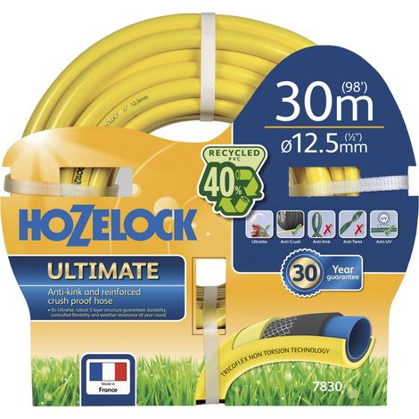 Hozelock 7830 Ultimate Hose 30m 12.5mm (1/2in) Diameter (1/7)