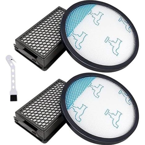 2 jeux de filtres RO4825,filtres de rechange pour aspirateur Rowenta Compact Power XXL RO4811EA RO4823EA RO4825EA RO4826EA RO4853EA RO4855EA RO4859EA RO4871EA RO4881EA,pièces détachées ZR780000 (1/4)