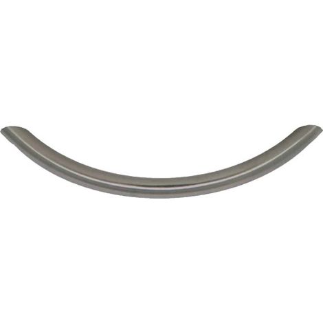 Mango 1002 para muebles macizos de acero inoxidable 304 - 128mm - Acabado cepillado