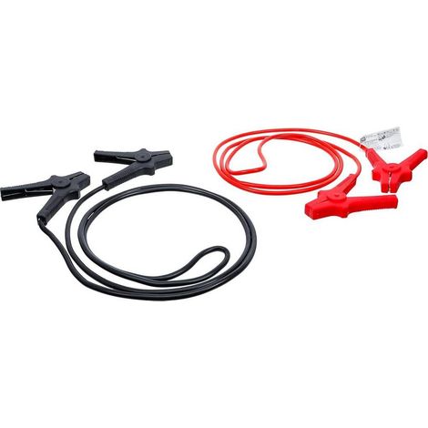 Câble de Démarrage 3 m - 200 A, 16 mm2 - Pour Voitures Essence - Sécurité et Performance - D-Work
