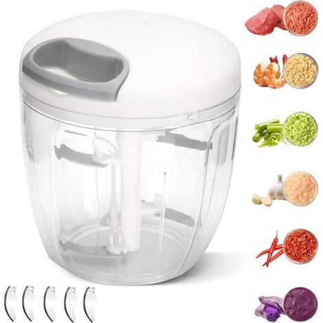 Tritatutto per verdure - Tritatutto per cipolle - Affettatrice per cipolle - Affettatrice per verdure - Manuale - Tritatutto - Essenziale da cucina