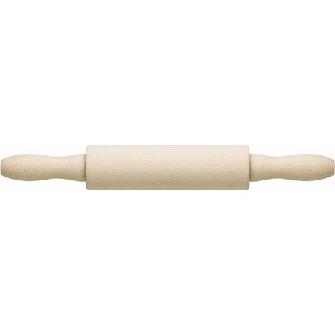 KitchenCraft Kleines drehbares Holznudelholz, 23 cm (9")