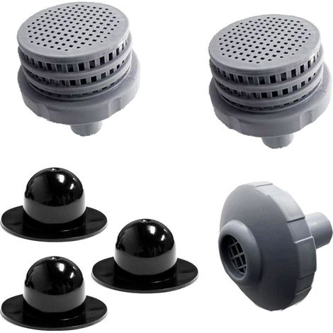 Kit de conexión aplicable Ø 3,2 cm para piscinas elevadas Intex incluidas las series Easy Set y Grey (1/5)