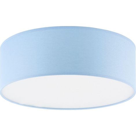 tk-lighting Rondo Kids Lampe aus Metall und Stoff 38 cm