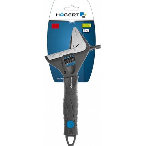 Clé à molette Hogert HT1P563 215 mm