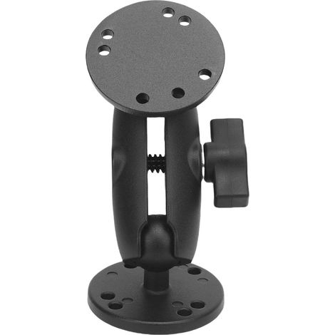 Support Sondeur Marine Aluminium Tête 25mm Base AMPS Fixation Robuste Noire pour Bateau Kayak Compatible Système Universel (1/5)