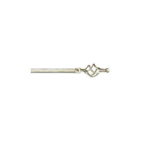 BASTONE METALLO D 20/17 120/210CM VORTICE AVOR/ORO Q.TA 6