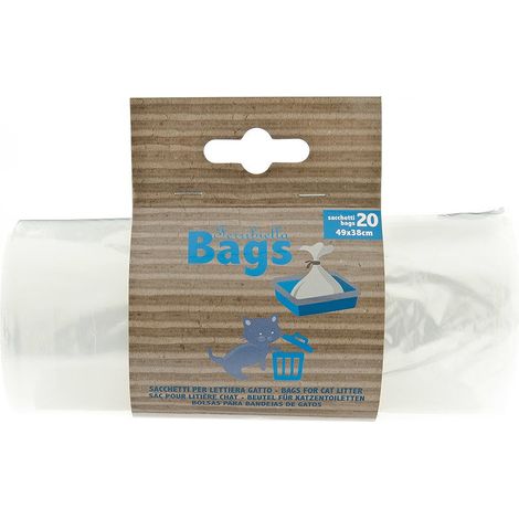 Sacchetti ricambio per la lettiera senza profumo 49x38cm (1/2)