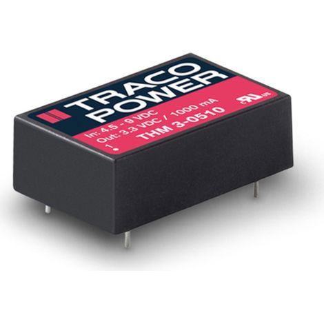 TracoPower THM 3-0521 DC/DC-Wandler, Print 300 mA 3 W Anzahl Ausgänge: 2 x Inhalt 1 St.