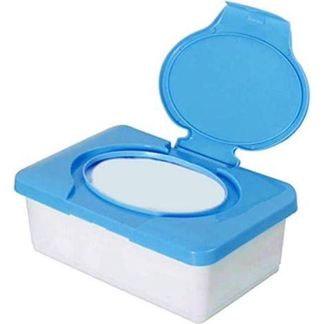 Boîte de rangement boîte à mouchoirs (bleu) (1/2)