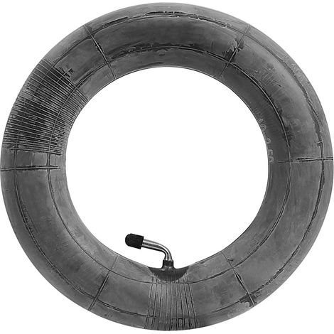 Pneu en caoutchouc butyle épais adapté aux trottinettes à chambre à air 10x2,5 avec valves orientées vers l'intérieur à 0 degré. (1/5)