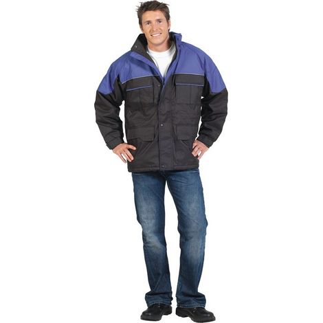 Giacca taglia L blu/nero PROMAT