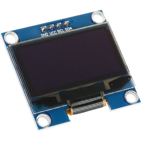 1 Stück 1,3-Zoll-OLED-Displaymodul, I²C-Kommunikation, 128x64 Pixel, blaue Textfarbe (1/5)