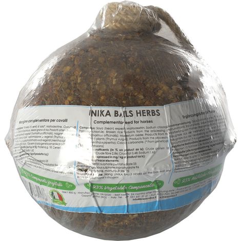 UNIKA BALLS HERBS 2,5kg CAVALLO erbe balsamiche (1/3)