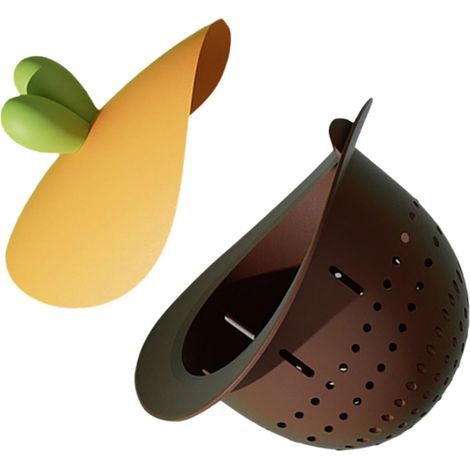 Crépine Évier Silicone Bouchon Évier Pratique Couvercle De Siphon Bouchon Pour Drain De Sol Cheveux (1/5)