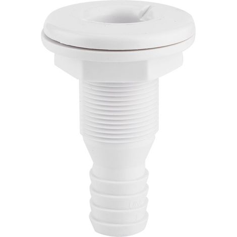 ZJchao À Travers Le Raccord Aérateur du Tuyau de Coque, 1in Connecteur d'Aérateur en Plastique de qualité Marine, Compatible avec des Systèmes de Pompe à Cale pour Les Bateaux, Les Yachts, Les VR. (1/5)