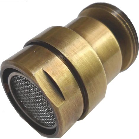 Aeratore maschio con snodo per miscelatore bidet - Colore: Bronzo