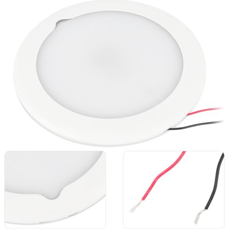5,9-Zoll-LED-Deckenleuchte mit Touch-Dimmer, wasserdicht nach IP67, für Boote, Wohnmobile und maritime Anwendungen, warmes Licht (3000–3300 K), einstellbar (1/5)