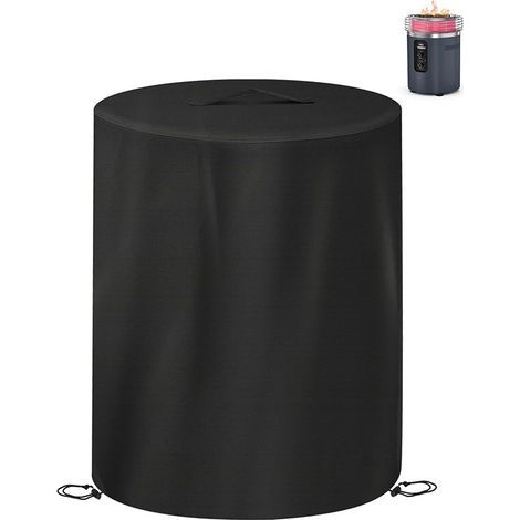 Housse pour brasero : housse imperméable en propylène avec cordon de serrage, adaptée au brasero Fireside360- TRSP (1/5)