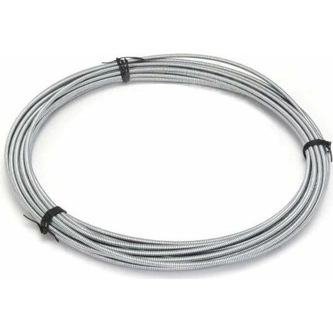 – Gaine métallique renforcée pour câble souple Ø 4,8mm – Accessoire tondeuse 3 mètres – Protection câbles pour entretien parc et jardin (1/2)