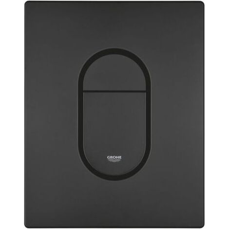 Grohe Arena Cosmopolitan - Plaque de commande WC, noir fantôme 38844KF0