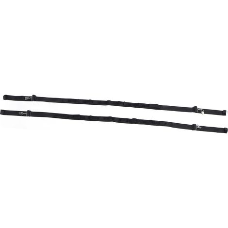 1 paire de porte-canne à pêche pour véhicule, support pour mât réglable, sangles de ceinture, support de rangement avec boucle en métal pour SUV Van (1/5)