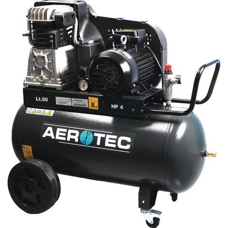 Compressore 650-90-15bar 420l/min 30 kW 90l AEROTEC
