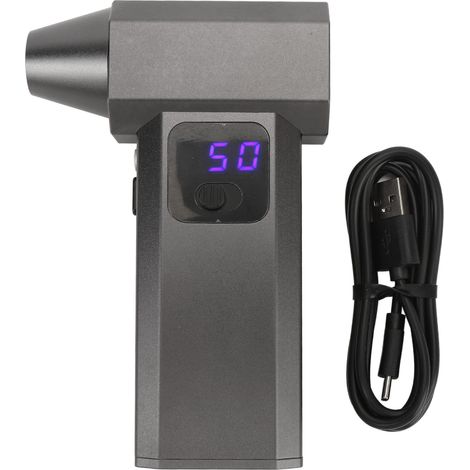 Souffleur à sec Jet 130 000 tr/min avec affichage LED et lumière multifonction régulation de vitesse en continu dépoussiéreur d'air sans fil (1/5)