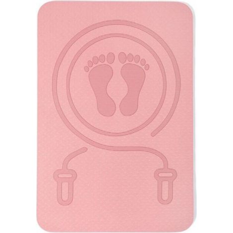 Tapis Corde À Sauter - 40 x 60 cm - Épaisseur 1 cm - Matériau TPE Monobloc - Antidérapant Amortissant - Pour Fitness Yoga Aérobic - 1 pièce (1/4)