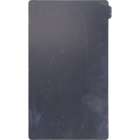 Plaque acier ressort flexible 135x75mm, plateau magnetique double face pour lit d'impression imprimante 3D (1/5)