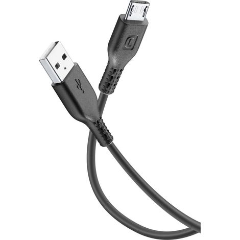 Cellularline Power Cable 200cm - MICRO USB (1/4)
