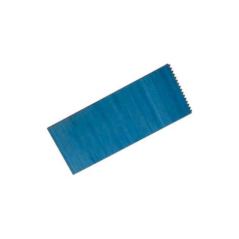 SPATOLE DENTATE SENZA MANICO PER BOSTIK- - mm.100 - 54163 - 12 pezzi AUSONIA